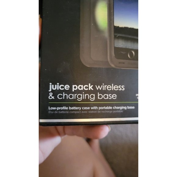 Mophie Juice Pack Wireless Charging Battery Case for IPhone 6 and 6s - Black NIB - Picture 3 of 6